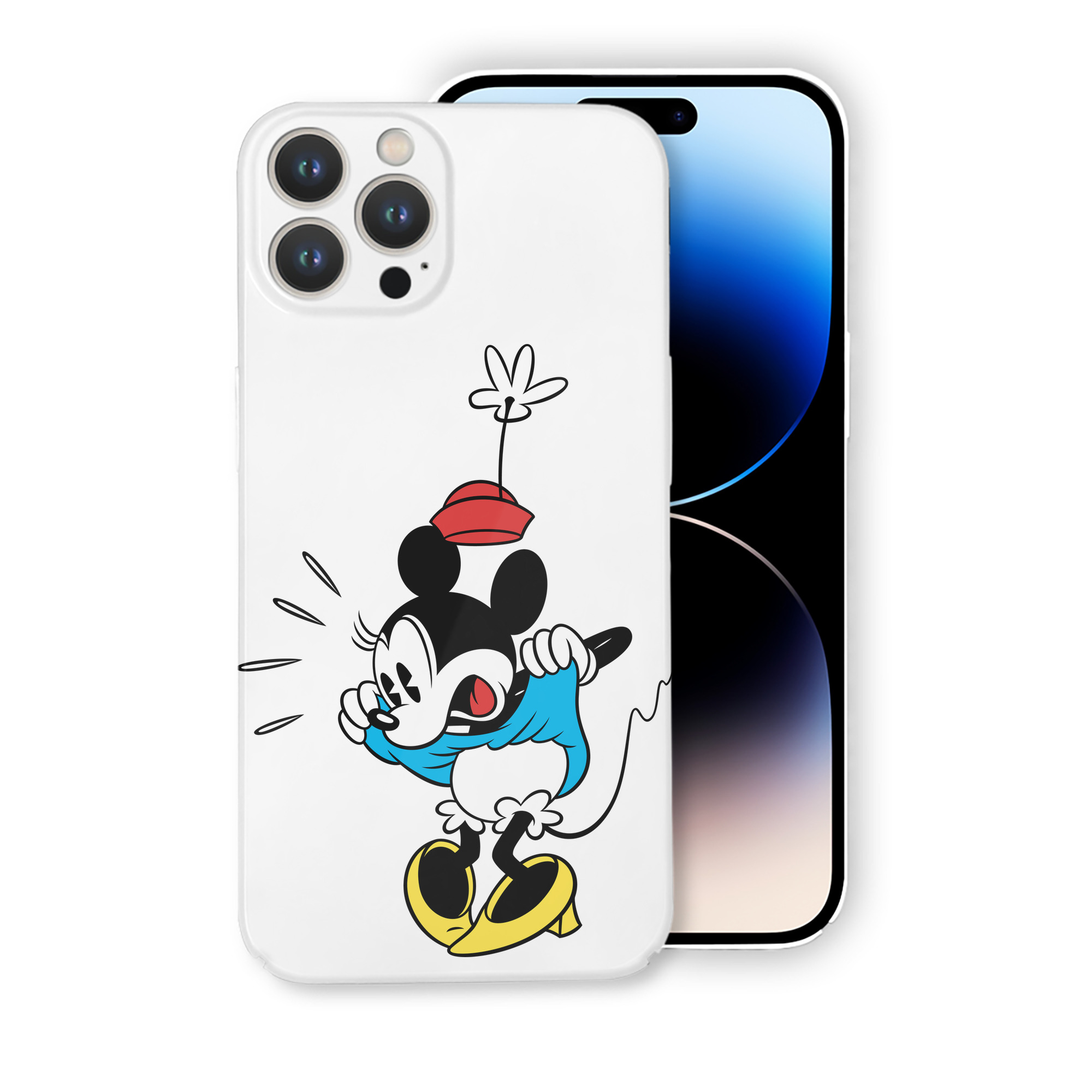 （画像用） ミッキーマウス Mickey Mouse 【iPhone 14シリーズ対応】ハードケース
